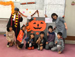 教室内写真・ハロウィンパーティ